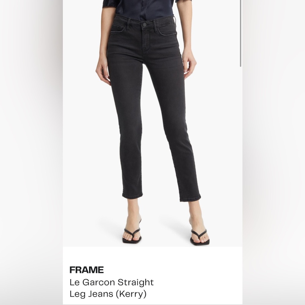 Frame black jeans